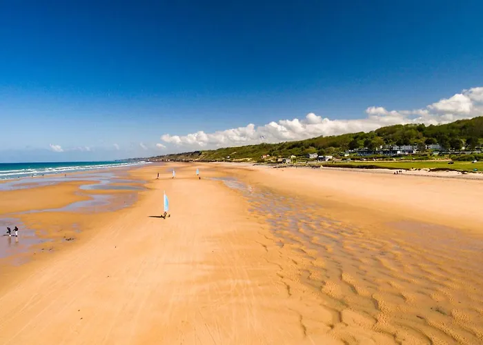 Apartmán Les Sables D'or Grand Lumineux Bien Equipe 1er Etage Vue Panoramique Sur Campagne Pres Superette, A 600 M Proche Omaha Et Pointe Du Hoc Parking Gratuit, Garage A Disposition *