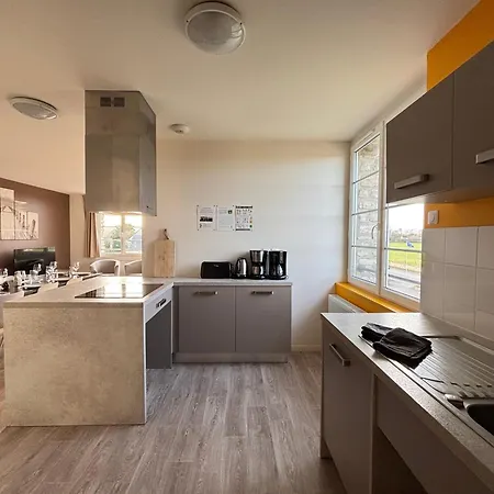 Lejlighed Les Sables D'or Grand Lumineux Bien Equipe 1er Etage Vue Panoramique Sur Campagne Pres Superette, A 600 M Proche Omaha Et Pointe Du Hoc Parking Gratuit, Garage A Disposition Vierville-sur-Mer