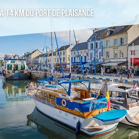 Lejlighed Les Sables D'or Grand Lumineux Bien Equipe 1er Etage Vue Panoramique Sur Campagne Pres Superette, A 600 M Proche Omaha Et Pointe Du Hoc Parking Gratuit, Garage A Disposition *